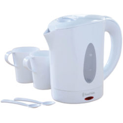 Russell Hobbs 850ml Travel Kettle with Cups